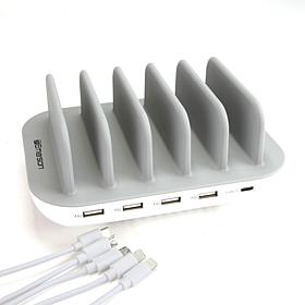 Emerson EAP-1002 5-Port USB Charging Station