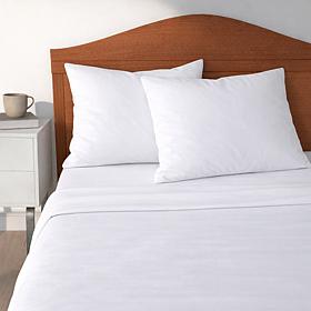Emryn House 200 Thread Count Cotton Percale 4-Piece Sheet Set