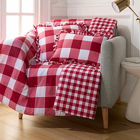 Emryn House 3-piece 100% Cotton Throw and Pillow Set