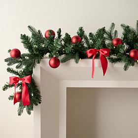Emryn House 6' Pre-Decorated Illuminated Garland