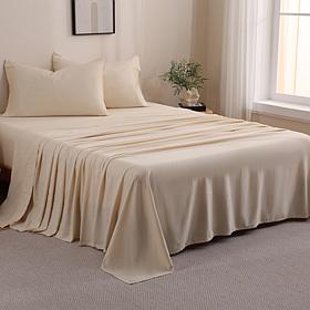 Emryn House Harvest 4-piece Cotton Sateen Sheet Set