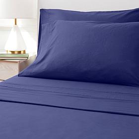 Emryn House Vintage-Washed 100% Cotton 4-piece Holiday Sheet Set 