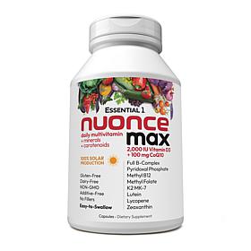 Essential-1 NUONCE MAX Vitamin D3-2000 and CoQ10-100 - 60 Capsules