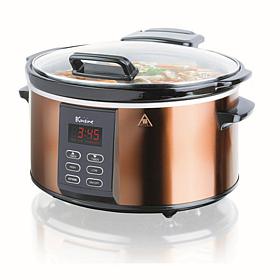 Euro Cuisine Electric Programmable Slow Cooker - 6-quart