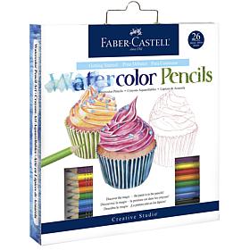 Faber-Castell Creative Studio Get Started Watercolor Pencil Art Set