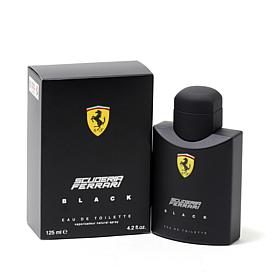 Ferrari Scuderia Black Men Eau De Toilette Spray - 4.2 oz.