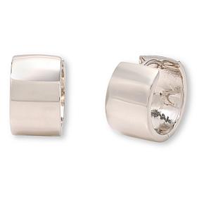 Fiorenza Gold-Plated Bold Chunky Huggie Hoop Earrings