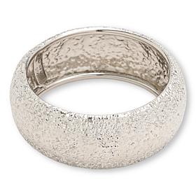 Fiorenza Stardust Glitter Finish Wide Band Ring