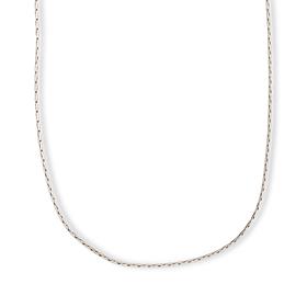 Fiorenza Sterling Silver Cordano Link Chain Adjustable 22" Necklace