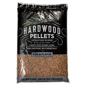 Fire & Flavor Hardwood Pellets, Signature Blend, 20lb