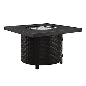 Fire Sense Dalton Square Aluminum LPG Fire Pit