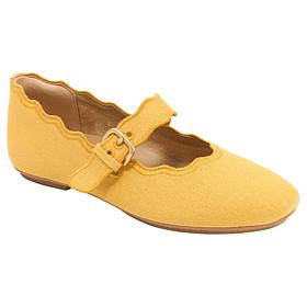 FitFlop Delicato Wave-Edge Canvas Mary Jane Shoe