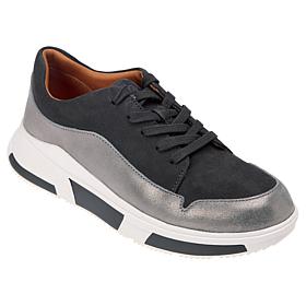 FitFlop Freya Lace-Up Suede Sneaker