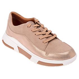 FitFlop Freya Lace-Up Suede Sneaker