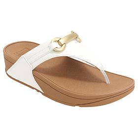 FitFlop Lulu Chunky Leather Toe-Post Sandals