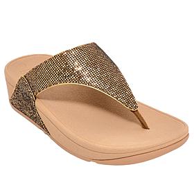 FitFlop Lulu Glitterball Toe-Post Sandals