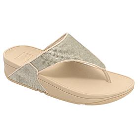 FitFlop Lulu Shimmerglitz Toe-Post Sandal