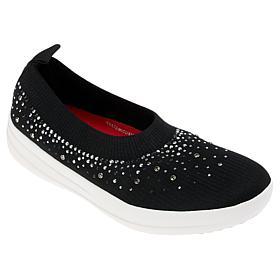 FitFlop ÜBERKNIT™ Crystal Slip-On Ballet Flat