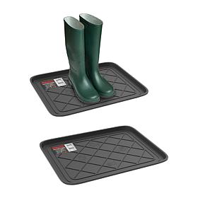 Fleming Supply Small All Weather Boot Tray 2-Pack