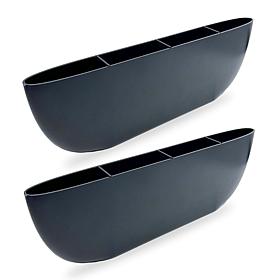 Flipo Auto Seat Gap Filler Organizer - Set of 2