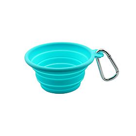 FouFouDog Silicone Travel Bowl for Dogs & Cats X-Small 7oz - Teal