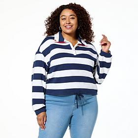 G by Giuliana Americana Knit Pullover Top