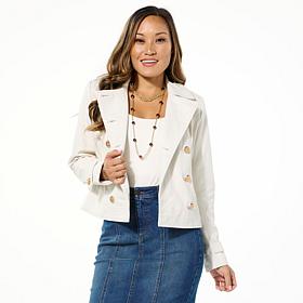 G by Giuliana Black Label Genuine Leather Jacket