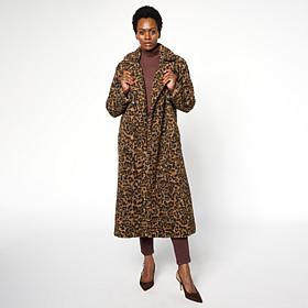 G by Giuliana Black Label Knit Teddy Luxe Coat