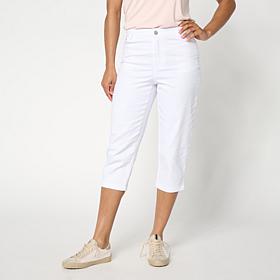 G by Giuliana Colored Twill Capri