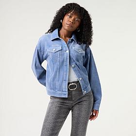 G by Giuliana Corduroy Button Front Jacket