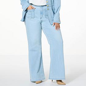 G by Giuliana EcoChic High-Rise Wide-Leg Jean