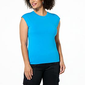G by Giuliana Embellished Wide Shoulder Tank