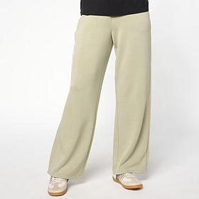 G by Giuliana Marshmallow Knit Wide-Leg Pull-On Pant