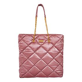 G by Giuliana Quilted Nylon Chain Tote