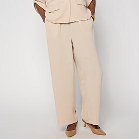 G by Giuliana Stretch Woven Pull-On Pant