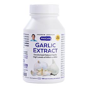 Garlic Extract - 180 Capsules