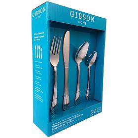 Gibson Home Mariano 24-piece Flatware Set