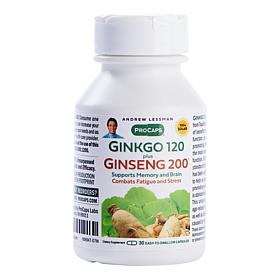 Ginkgo 120 Plus Ginseng 200 - 30 Capsules