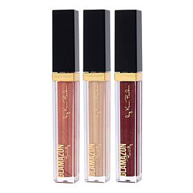 Glamazon Beauty 3-pack Hydrating Lip Gloss