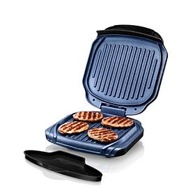 Granitestone Blue Low Fat Folding Grill