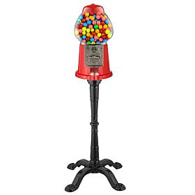 Great Northern 15" Vintage Candy Gumball Machine and Bank with Stand