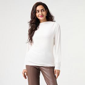 GREY by Jhoan Sebastian Grey Knit Top with Gathering