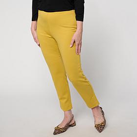 Greyby Jhoan Sebastian Double Knit Ankle Pant with Metal Studs