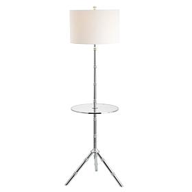 Hall 62" Metal LED End Table Floor Lamp by JONATHAN Y