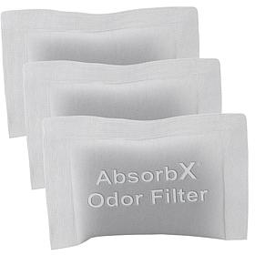 Halo AbsorbX Odor Filters for Trash Cans and Recycle Bins 3-Pack
