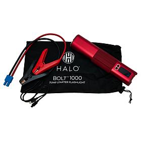 HALO Bolt Slim Jump Starter, Flashlight & Portable Charger