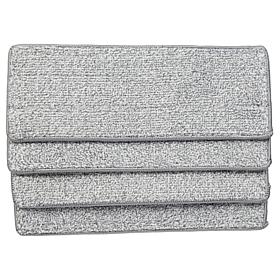 HandiMop and Bucket Set of 4 Reusable Microfiber Pads