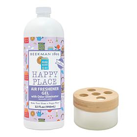 Happy Place Air Freshening & Odor Eliminating 32 oz. Gel Set with Jar