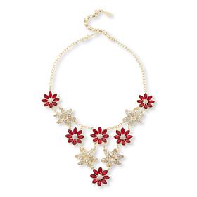 Heidi Daus A-mazing Venice II Flower Station Necklace
