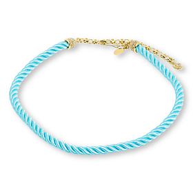 Heidi Daus Elegant Essentials 18" Goldtone Cord Necklace